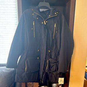 Calvin Klein Black Hooded Women's Jacket